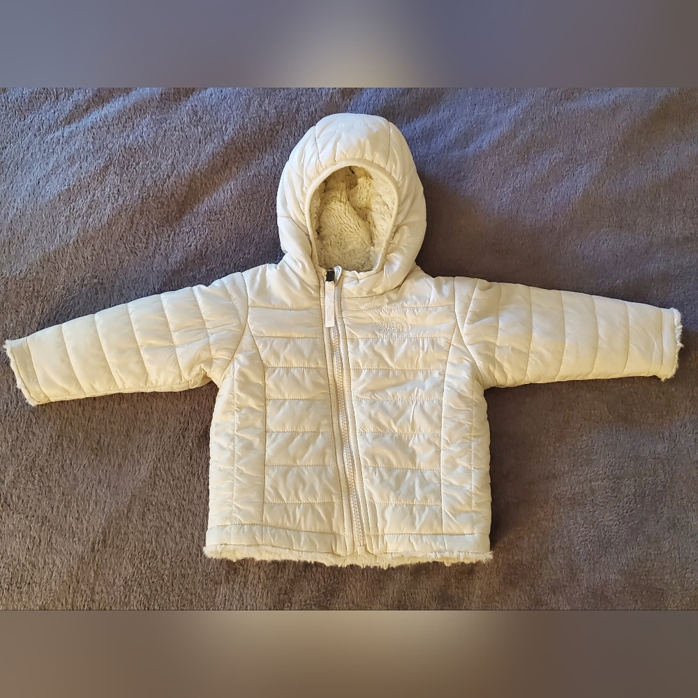 The North Face reversible infant coat
